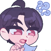 Chibi What Sticker