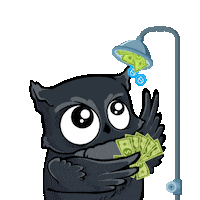 Happy Make It Rain Sticker by BigBrains