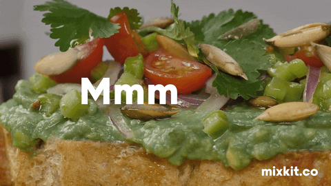 Hungry Food GIF by Mixkit