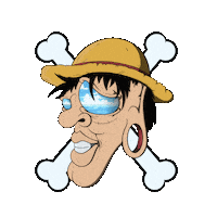 One Piece Animation Sticker