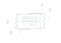 GoodNewsPromotions goodnewsproductions goodnews ticket Sticker