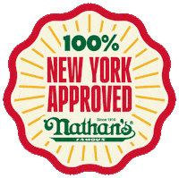 New Yorker Frankie Sticker by Original Nathan's Franks