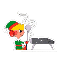 Christmas Sparkle Sticker by Ooni