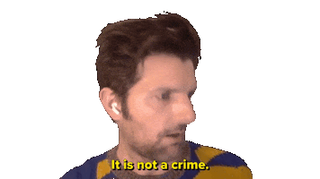 Adam Scott Severance Sticker by BuzzFeed