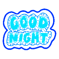 Good Night Sleep Sticker