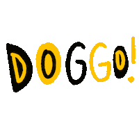 Happy Dog Sticker by Linzie Hunter