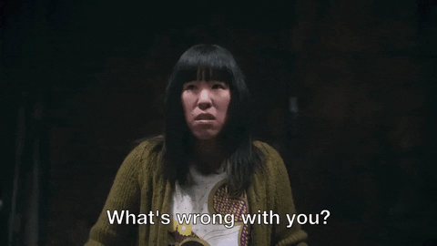 creamerie_show giphyupload what wrong what is wrong with you GIF