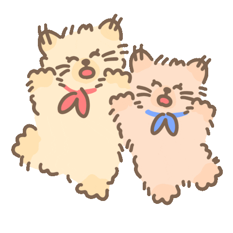 Happy Cats Sticker by koimoffee