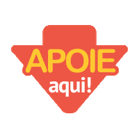 apoiase_ seta crowdfunding financiamentocoletivo abaixo Sticker