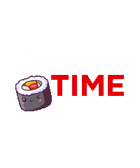 KuraSushiUSA food sushi roll japanese food Sticker