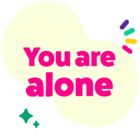 You Are Not Alone Inspiration Sticker by Children's Cancer Foundation