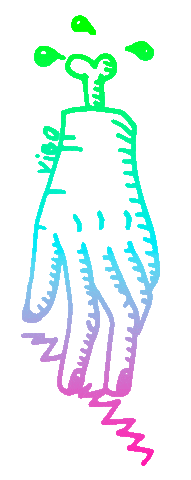 Halloween Hand Sticker
