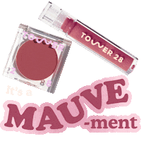 Blush Lip Gloss Sticker by Tower 28 Beauty