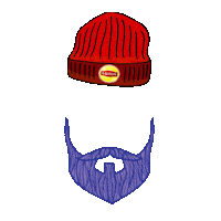 christmas mask Sticker