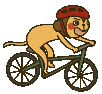 Workout Bicycling Sticker