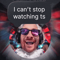 Cant Stop Watching GIF