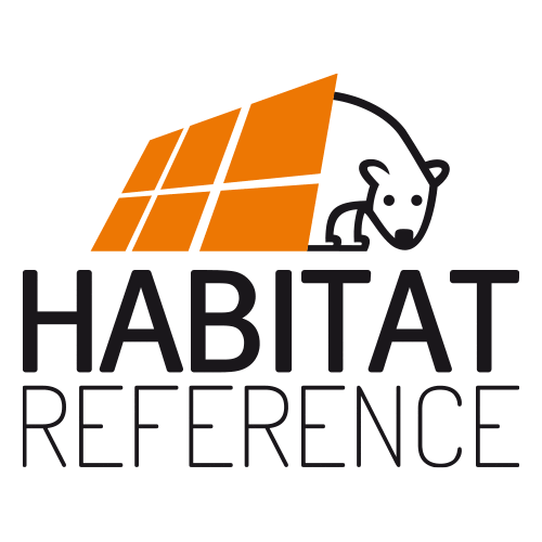 habitatreference  Sticker