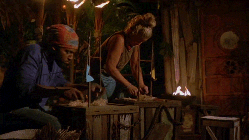 Fire Challenge GIF by Survivor CBS