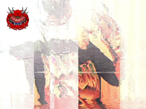 8Bites gamer doom gamergirl doomguy GIF