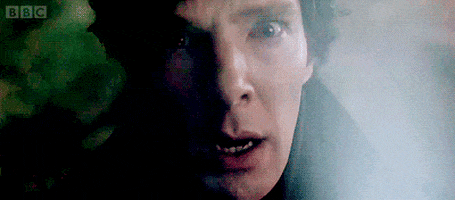 shocked benedict cumberbatch GIF by BBC