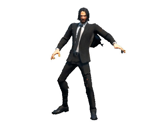 video game dance Sticker by Leroy Patterson