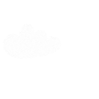 White Cloud Illustration Sticker by magicforestory