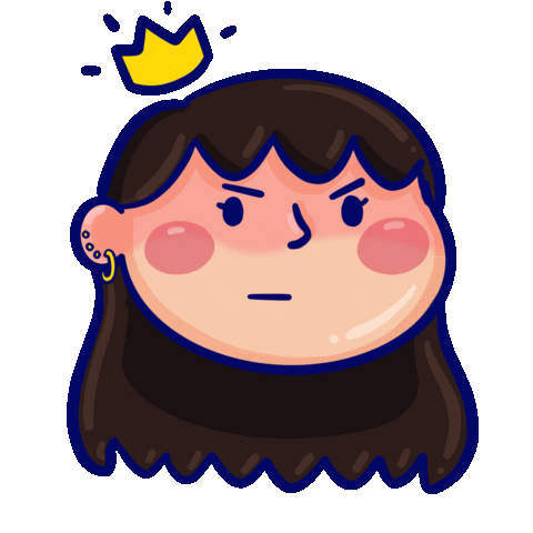 Angry Angrygirl Sticker