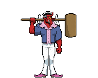 Drugo_Art pixel pixelart retro 8bit Sticker