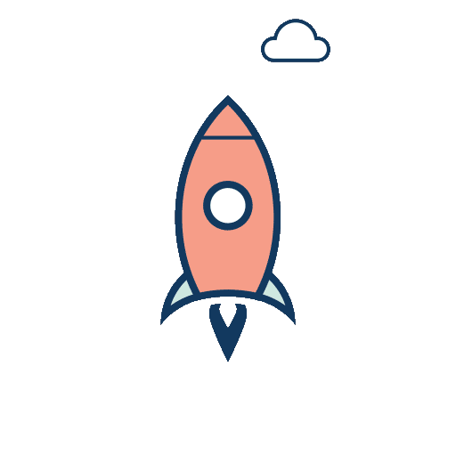 rocket interagetv Sticker