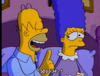 sad homer simpson GIF