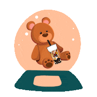 New Year Christmas Sticker by Kung Fu Tea