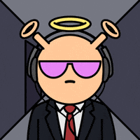 Serious American Psycho GIF by Quirkies