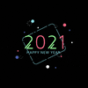 New Year Firework GIF by Protein Dragon