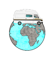 Motor Home Travelling Sticker by RESPEM