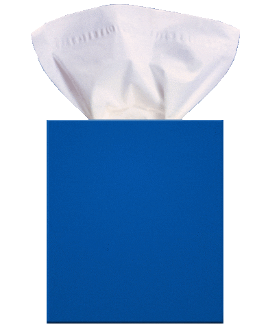 Kleenex hands nose soft tear Sticker