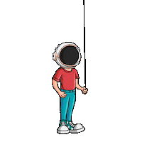 Happy Space Sticker by Solver