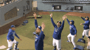 Happy Los Angeles Dodgers GIF by Jomboy Media