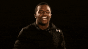 Celebrity gif. Randall Cobb of the Green Bay Packers looks at us enthusiastically with a big grin and two thumbs up, nodding as he says, "Good job!"