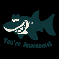 Ocean Shark GIF by Cass Cleave