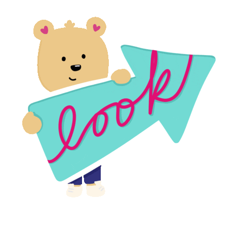 Look Arrow Sticker
