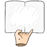 New Post Hand Sticker