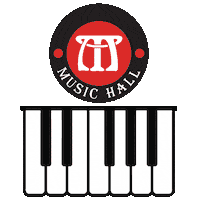 Music Hall Piano Sticker by Ministry Music Hall