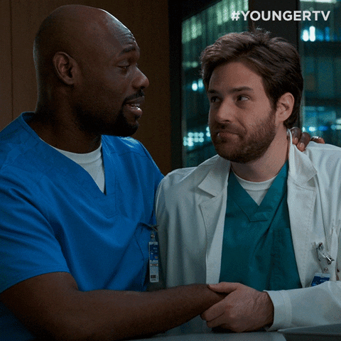 Ben Rappaport Holding Hands GIF by YoungerTV