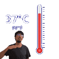 Thirty Seven Degrees Sticker