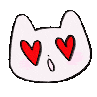 In Love Hearts Sticker by Vanil