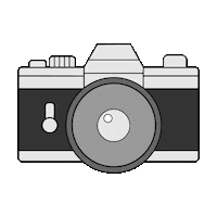 cromafoto camara analogica cromafoto Sticker
