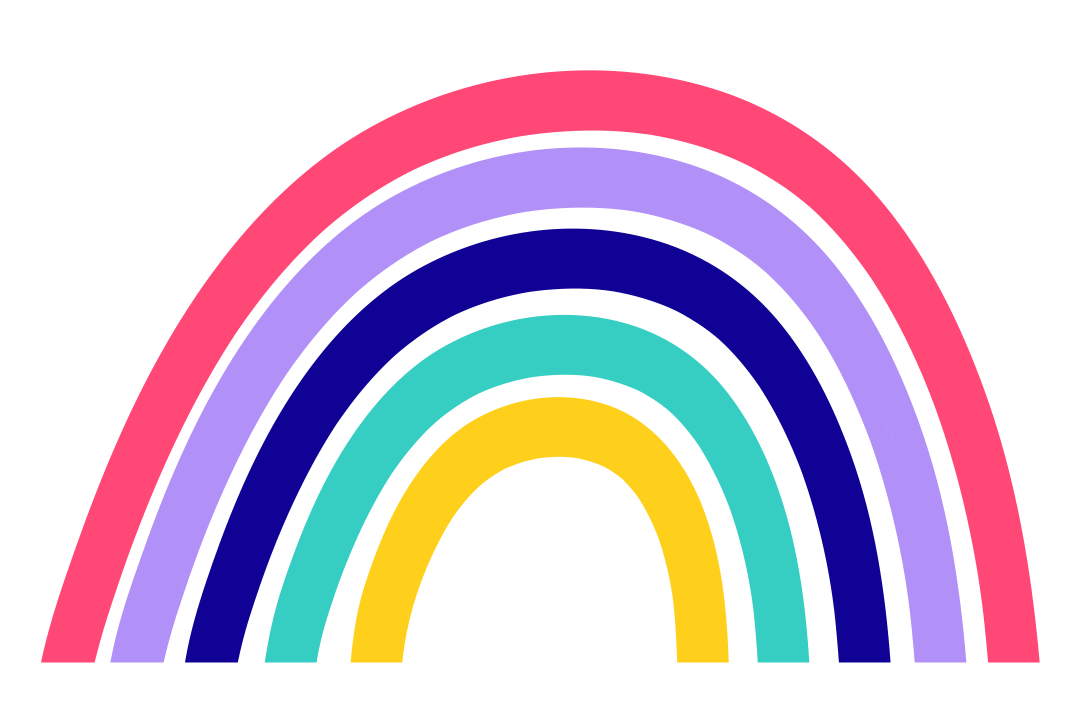Rainbow Colors Sticker