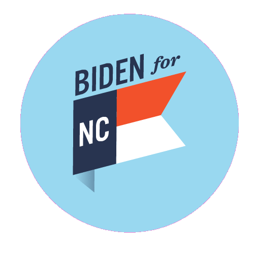 NCDems north carolina democrats bidenharris nc vote Sticker