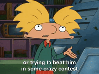 hey arnold nicksplat GIF