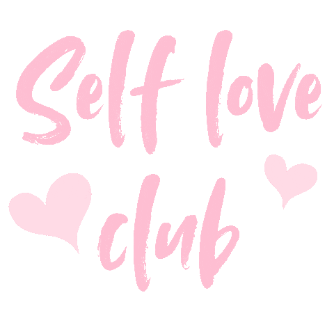CoconutLane love heart pink self love Sticker